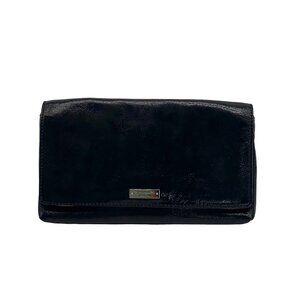 Kate Spade Flicker Monette Black Patent Leather Shoulder Bag